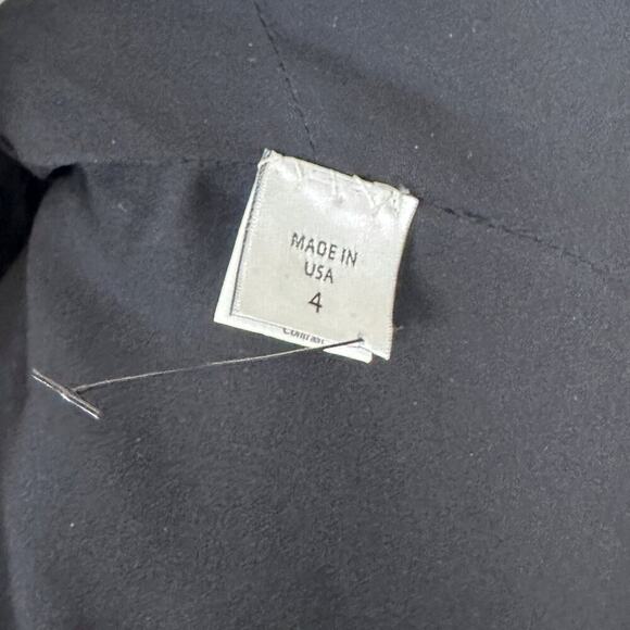 Monique Lhuillier Fall 2014 Black Beaded Sequin Mini Dress – Size 4 - Picture 8 of 11